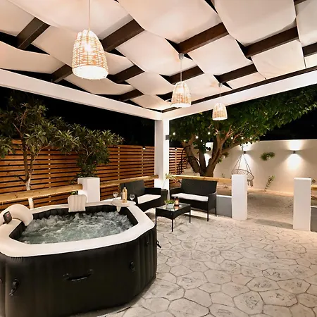 Вилла Harmony Garden House Ялиссос Экстерьер фото